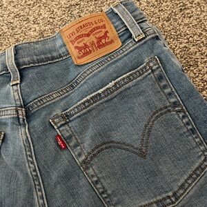 Levi's Blue Jean Shorts Classic Style